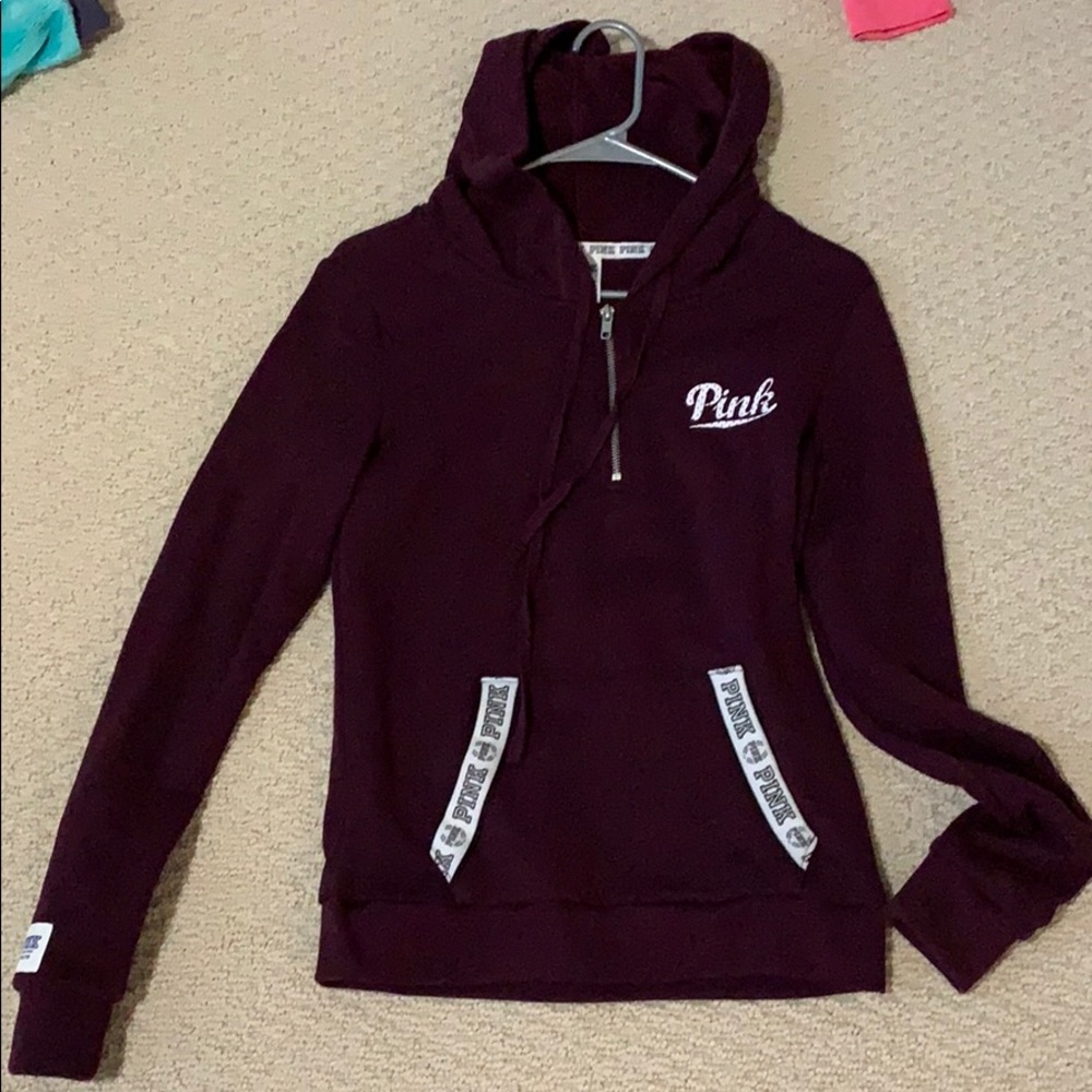 quarter zip hoodie